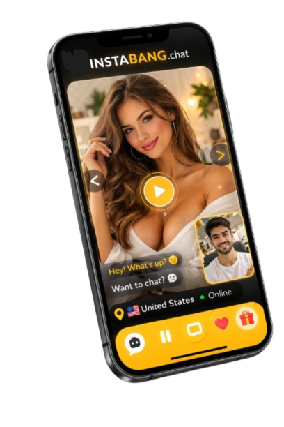 instabang.chat phone screen